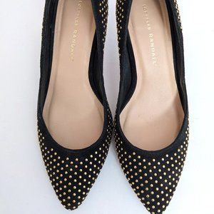 Loeffler Randall Studded Black Suede Tasmin Pump 7